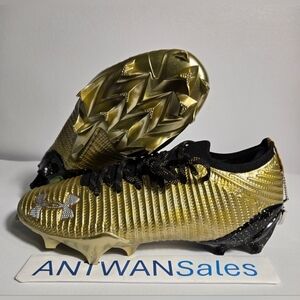 Under Armour Blur Pro Golden Child Football Cleats Mens Size 10 #3028218-777